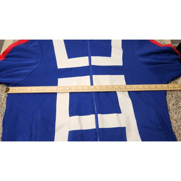 My Hero Academia Jacket Mens 2xl  Blue Full Zip Sweater Funimation Anime - Picture 5 of 5